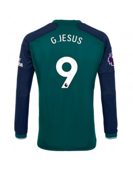 Billige Arsenal Gabriel Jesus #9 Tredjedrakt 2023-24 Langermet